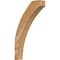 Ekena Millwork 4"W x 16"D x 28"H Thorton Rough Sawn Knee Brace, Western Red Cedar BRC04X16X28THR00RWR - alternate 1